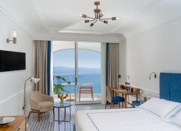 Deluxe Zimmer mit Balkon und Meerblick ©Borgo Santandrea, Amalfi