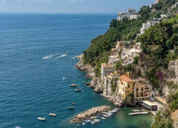 Ansicht von oben ©Borgo Santandrea, Amalfi