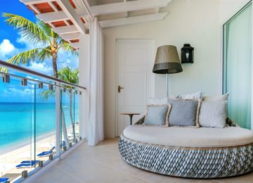 Zimmer mit Ozeanblick und Balkon ©Fairmont Royal Pavilion