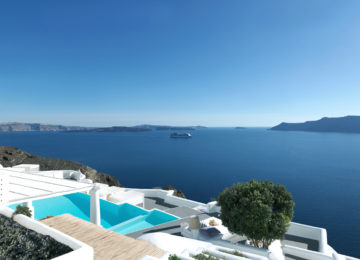 Hotel mit Meerblick ©Katikies Kirini Santorini