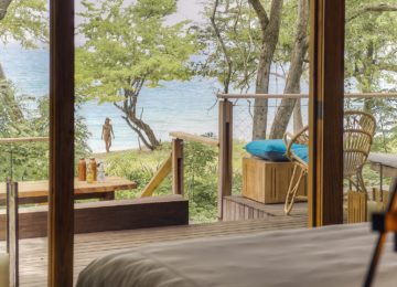 Luxus Schlafzimmer mit Blick auf den Ozean ©Kasiiya Papagayo