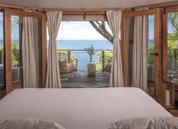 Luxus Schlafzimmer mit Blick auf den Ozean ©Kasiiya Papagayo