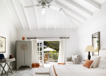 Luxus Schlafzimmer ©Cheval Blanc St-Barth Isle de France