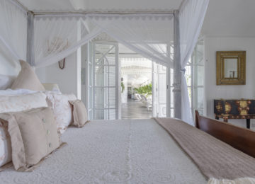 Luxus Schlafzimmer ©Mustique Villa Frangipani