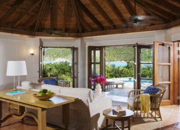 Luxus Schlafzimmer ©Rosewood Little Dix Bay