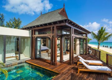 Luxus villa direkt am Strand ©JW Marriott Mauritius Resort