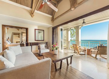 Luxus Suite mit Blick auf den Ozean ©JW Marriott Mauritius Resort