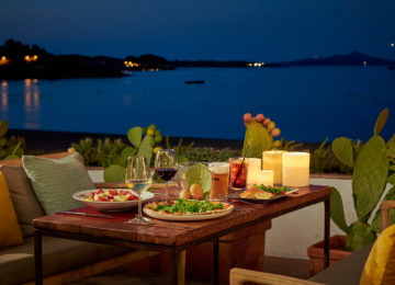 Restaurant mit Meerblick ©Villa del Golfo Lifestyle Resort