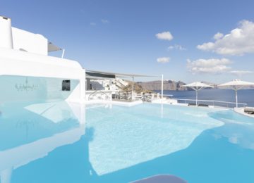 Pool mit Meerblick ©Canaves Oia Hotel
