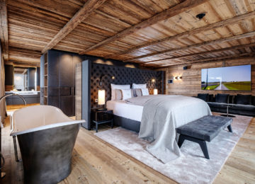 Luxus Suite Schlafzimmer ©Severin*s The Alpine Retreat