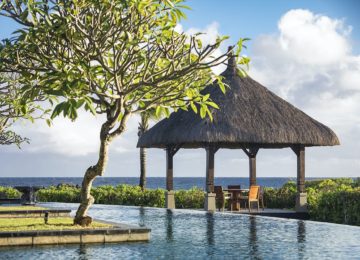 Luxus Villa privater Diningpavillon ©Shanti Maurice