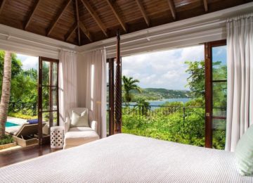 Luxusvilla mit Blick auf das Meer ©Round Hill Hotel and Villas