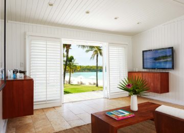 Luxus Suite mit Blick auf den Ozean ©The Cove, Eleuthera