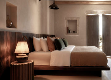 Villa Zimmer mit Meerblick©The Rooster Wellness & Lifestyle Resort