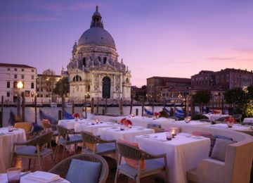 St Regis Venedig Luxushotel beste Lage-restaurant-terrace