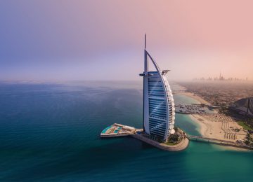 Arabien – Dubai, <br /> Burj Al Arab & Jumeirah Zabeel Saray