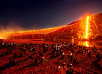 ©Korea Tourism Organisation - Park Chiseong Seonyu Fire Rope Play